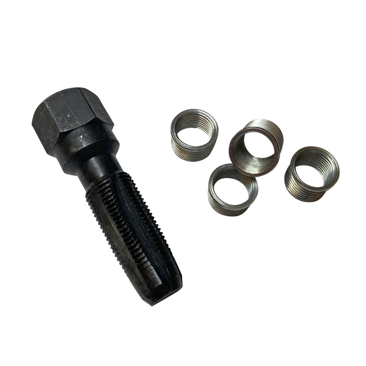 Spark plug repair set