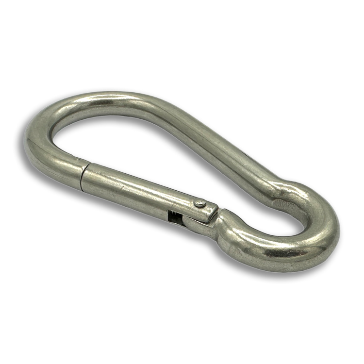 Carabiner stainless steel V2A