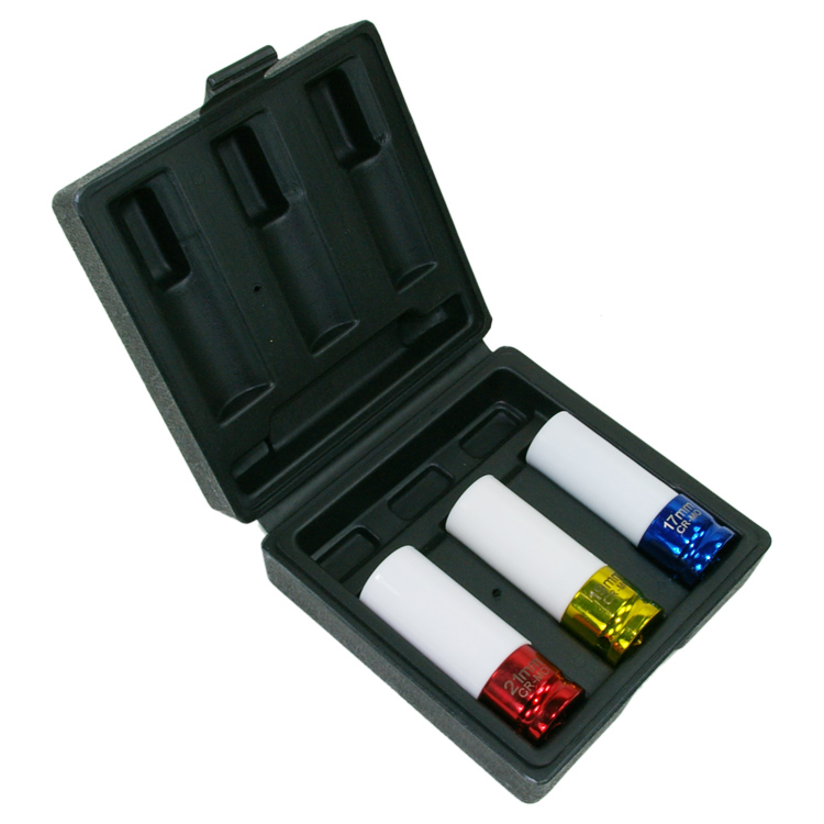 Impact wrench nuts for rims