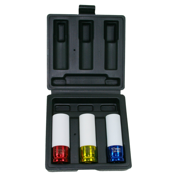 Impact wrench nuts for rims