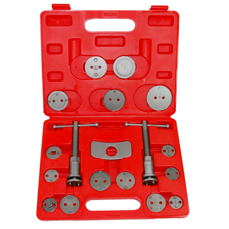 Brake piston tool set
